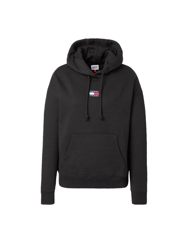 rinascente Tommy Jeans Hoodie with logo - black