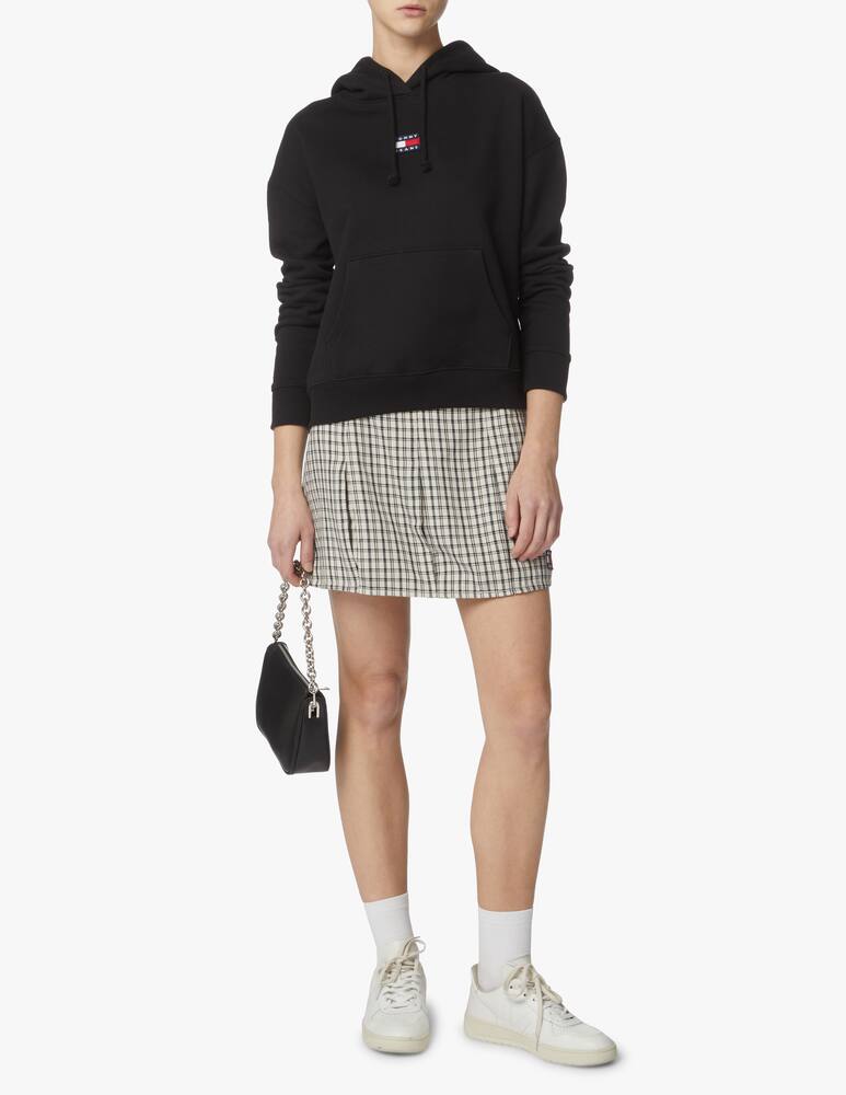 rinascente Tommy Jeans Hoodie with logo - black