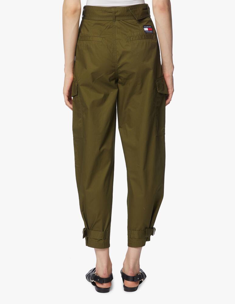 rinascente Tommy Jeans Pantaloni cargo in cotone con cintura