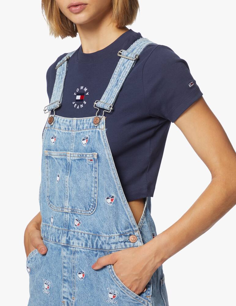Tommy Jeans Salopette con ricamo - immagine 5 Tommy Jeans Salopette con ricamo - immagine 5
