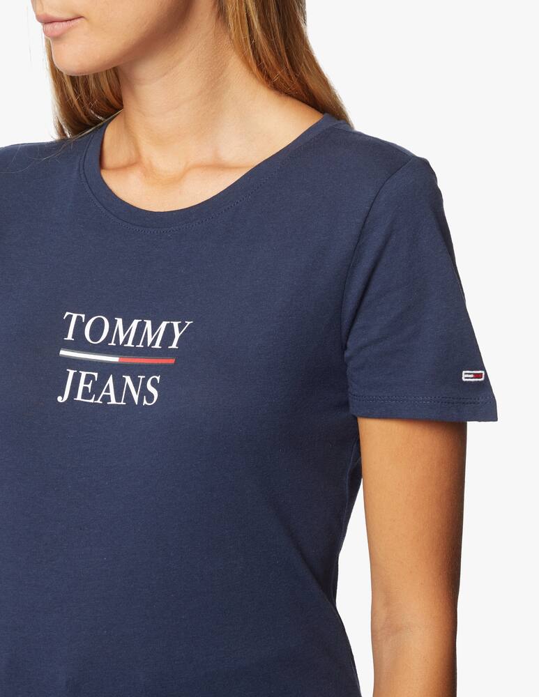 rinascente Tommy Jeans Cotton blend t-shirt with logo