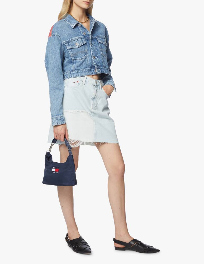 rinascente Tommy Jeans Mini denim skirt