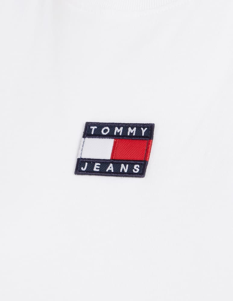 rinascente Tommy Jeans T-shirt in cotone - Bianco