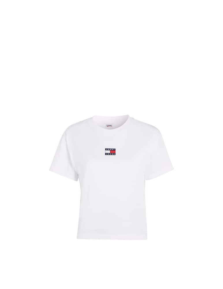 rinascente Tommy Jeans T-shirt in cotone - Bianco