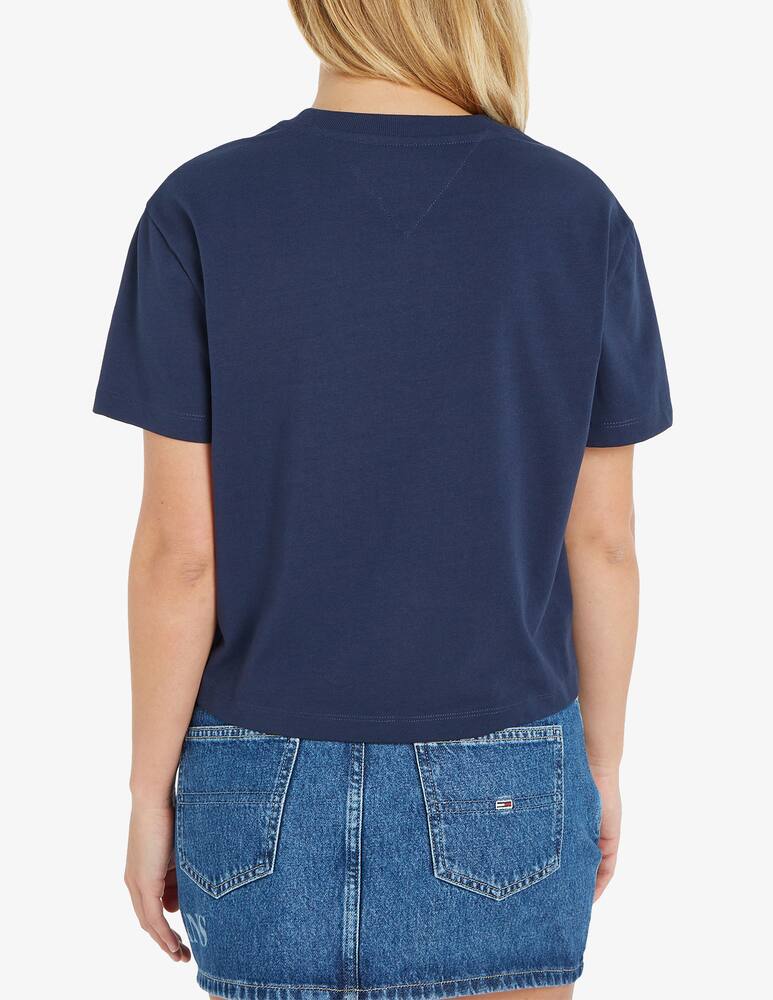 rinascente Tommy Jeans Cotton blend t-shirt - blue