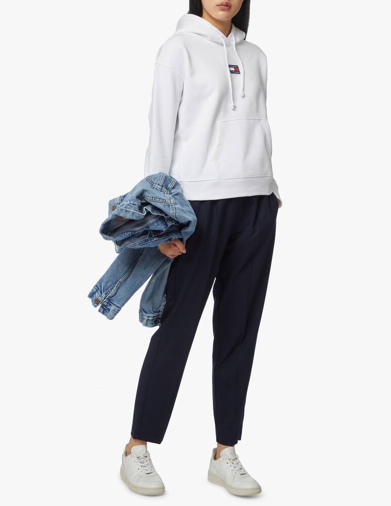 rinascente Tommy Jeans Felpa in cotone con cappuccio