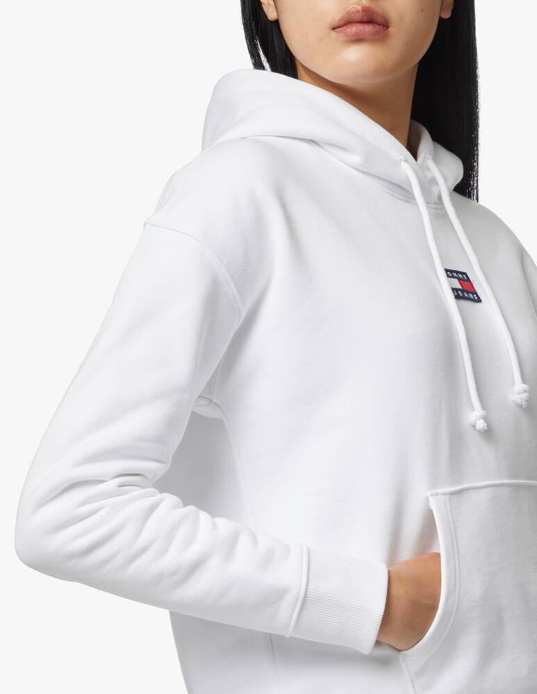 rinascente Tommy Jeans Felpa in cotone con cappuccio