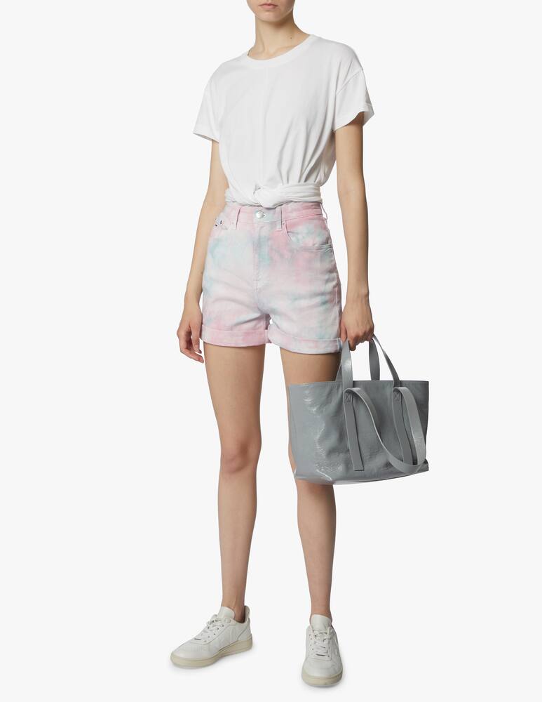 rinascente Tommy Jeans Tie dye denim mom shorts