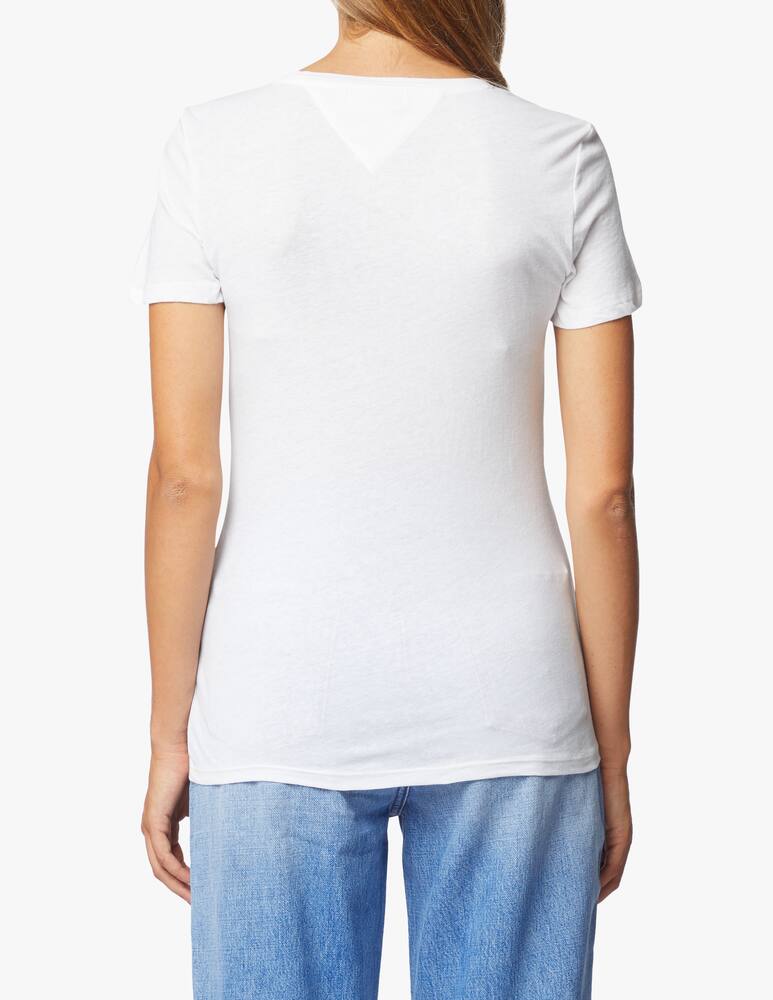 rinascente Tommy Jeans T-shirt in misto cotone con logo