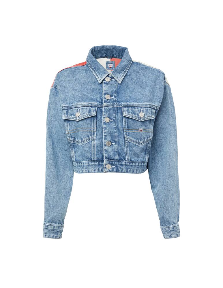 rinascente Tommy Jeans Giacca cropped di jeans