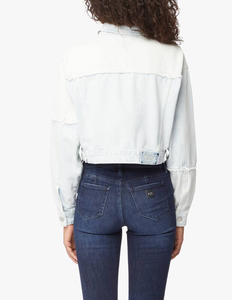 rinascente Tommy Jeans Giacca cropped di jeans