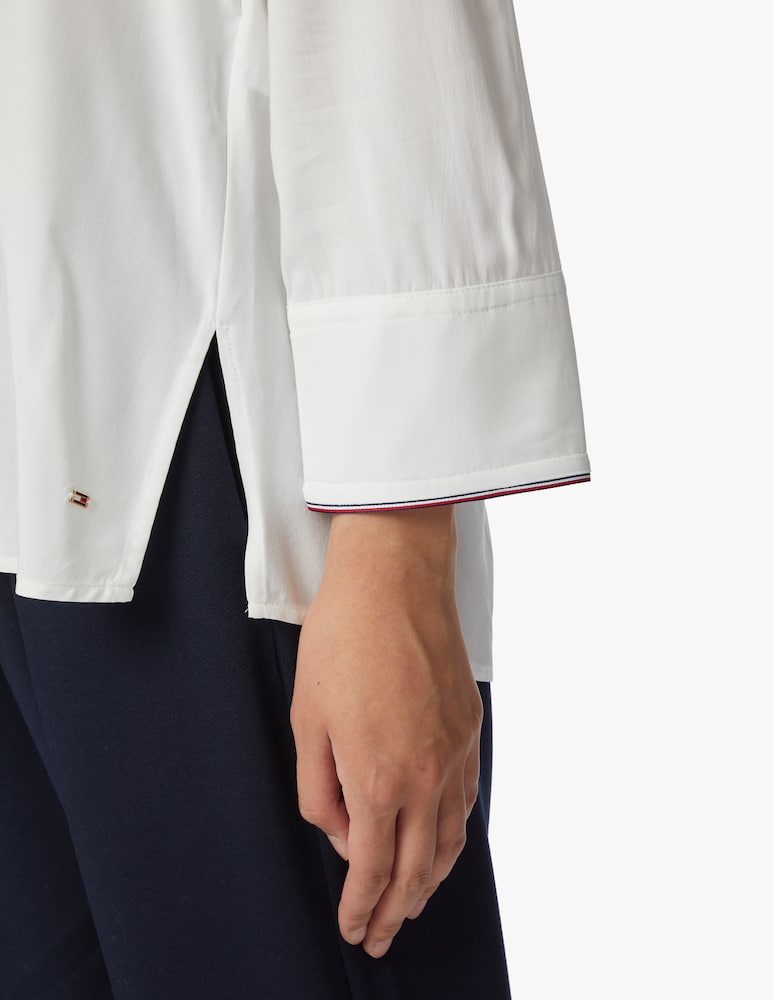 rinascente Tommy Hilfiger V neck tre quarters blouse