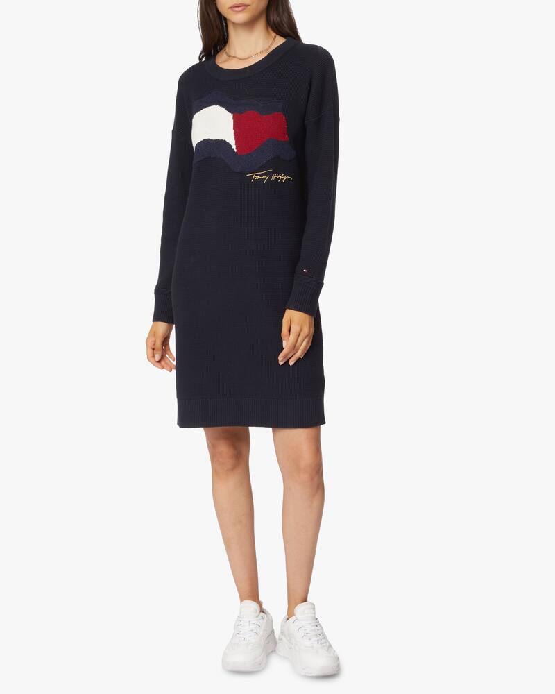 rinascente Tommy Hilfiger Abito a manica lunga in cotone