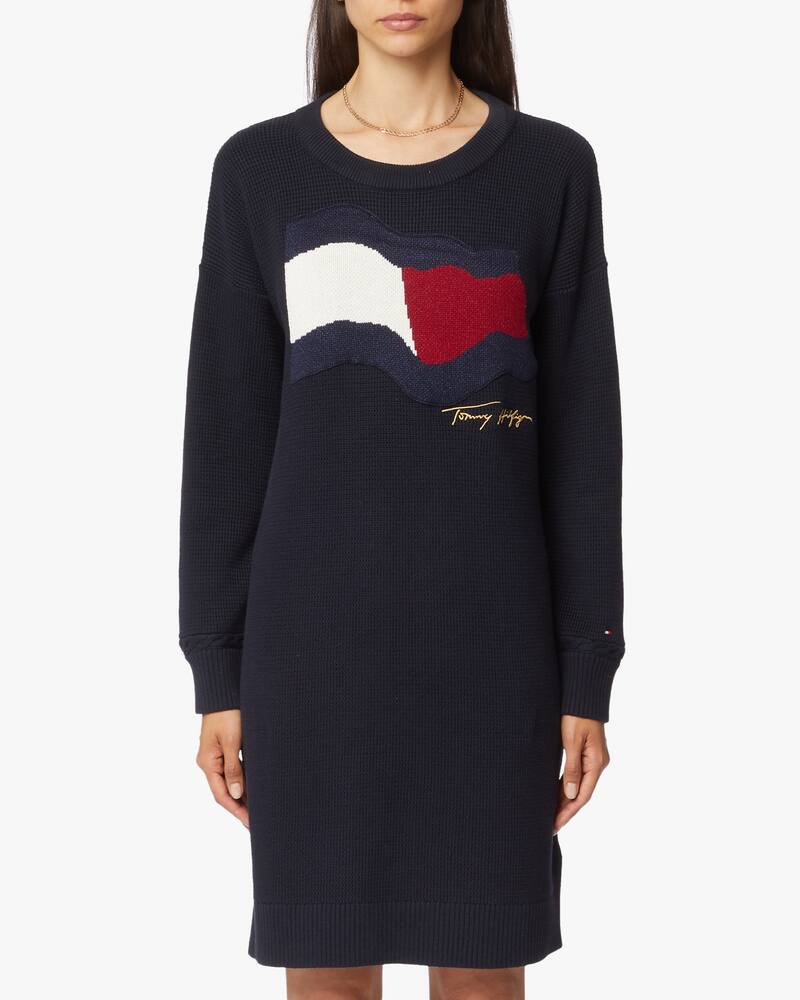 rinascente Tommy Hilfiger Abito a manica lunga in cotone