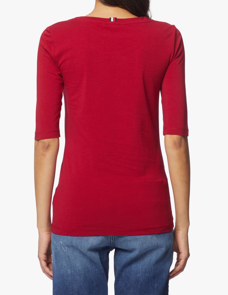 rinascente Tommy Hilfiger Cotton blend three quarters t-shirt