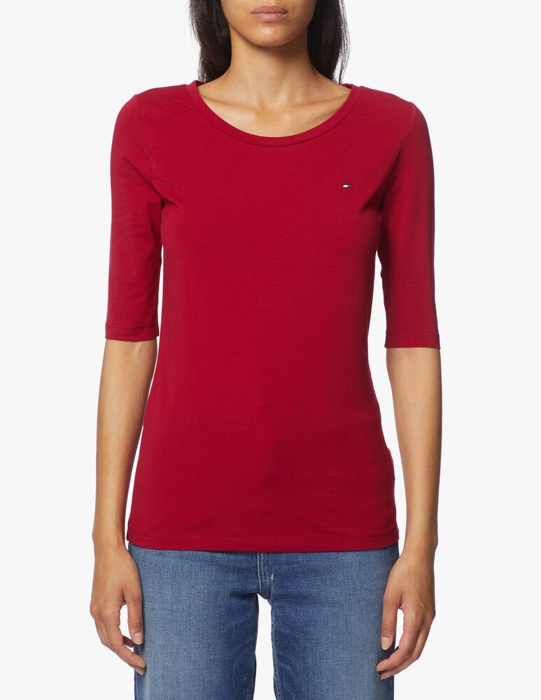 rinascente Tommy Hilfiger Cotton blend three quarters t-shirt