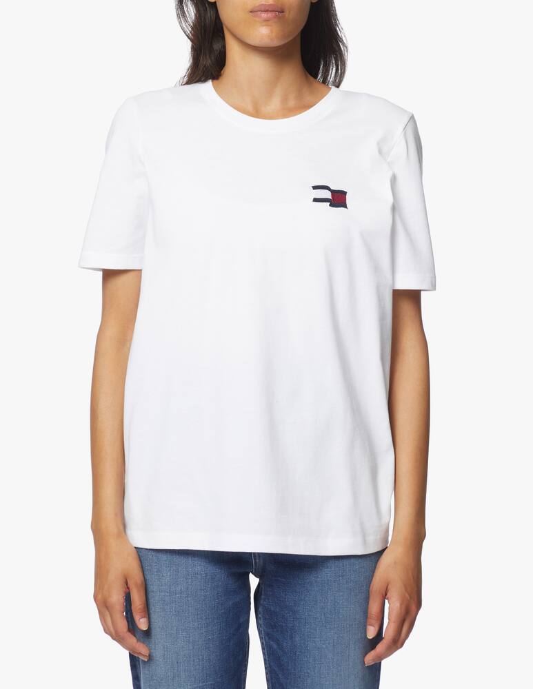 rinascente Tommy Hilfiger T-shirt in cotone con logo