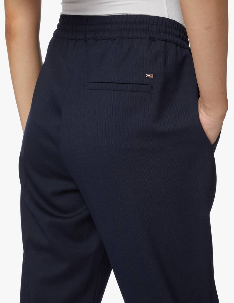 rinascente Tommy Hilfiger Wool blend pull-on trousers