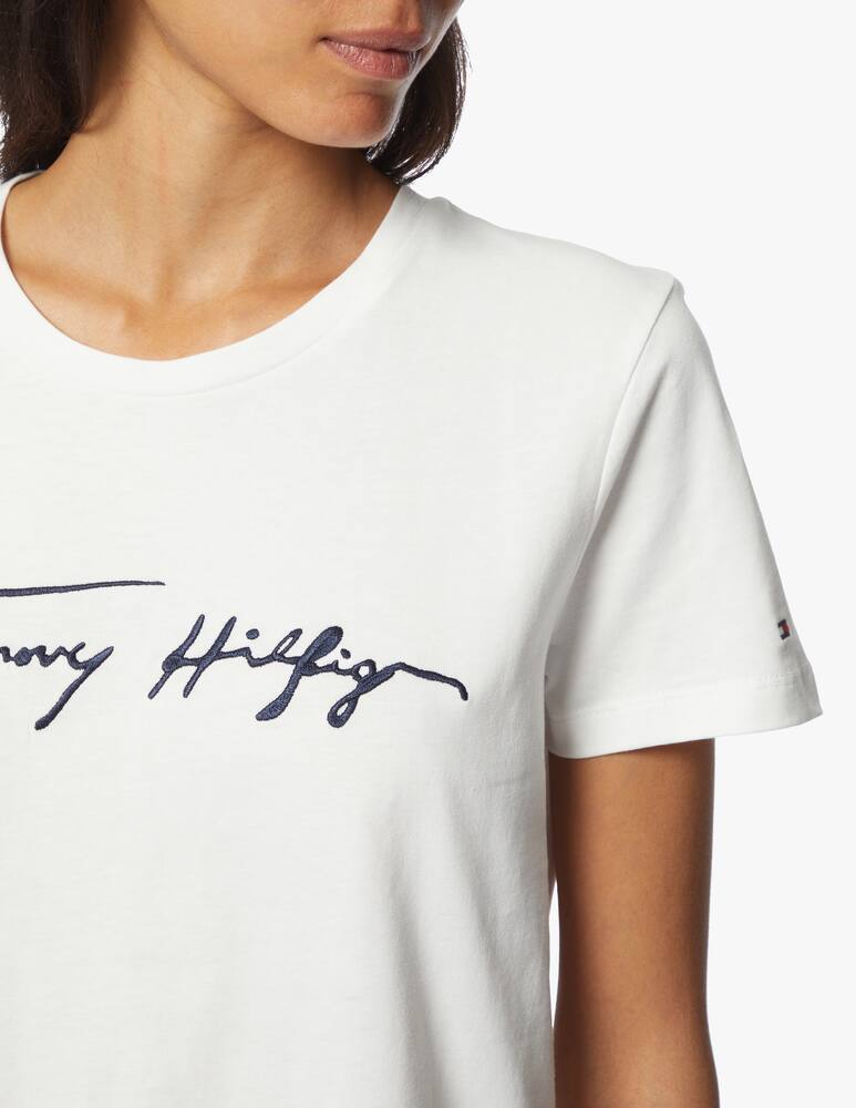 rinascente Tommy Hilfiger T-shirt in cotone con logo