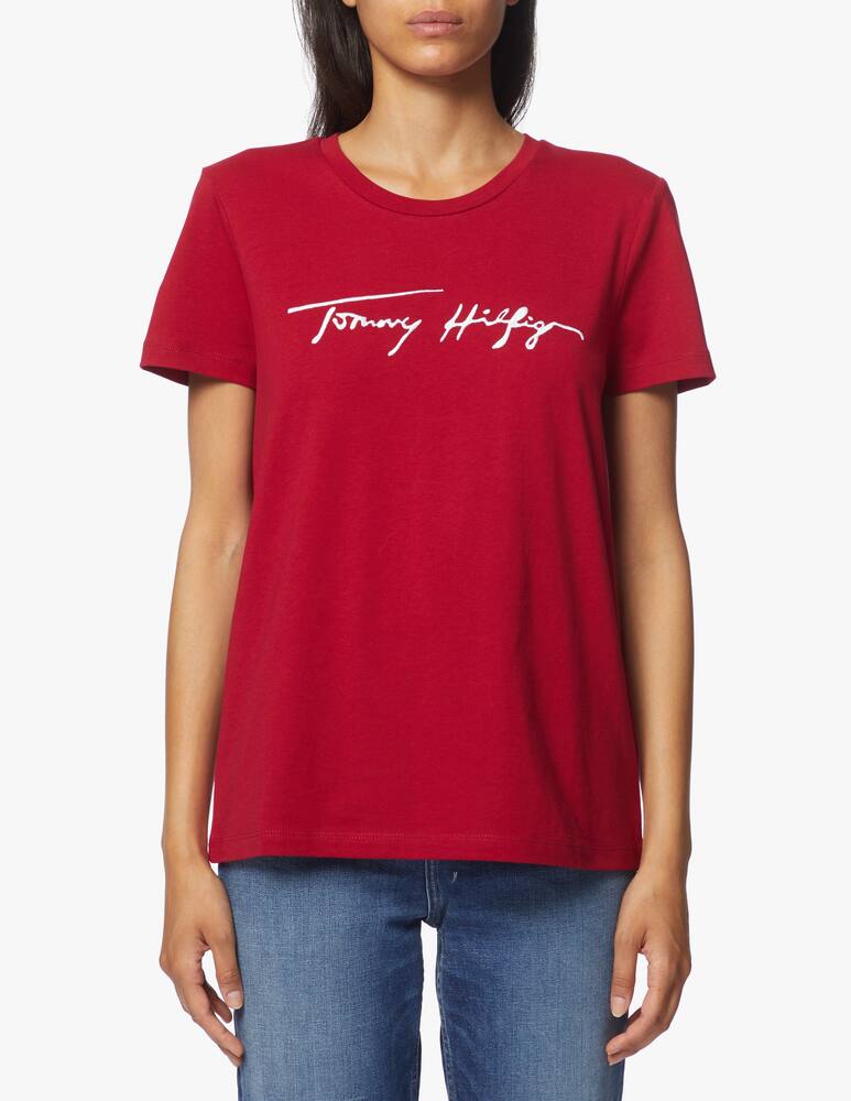 rinascente Tommy Hilfiger T-shirt in cotone con logo