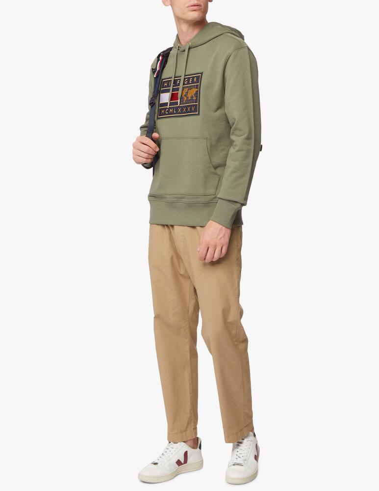 rinascente Tommy Hilfiger Felpa con cappuccio flag mondo icon