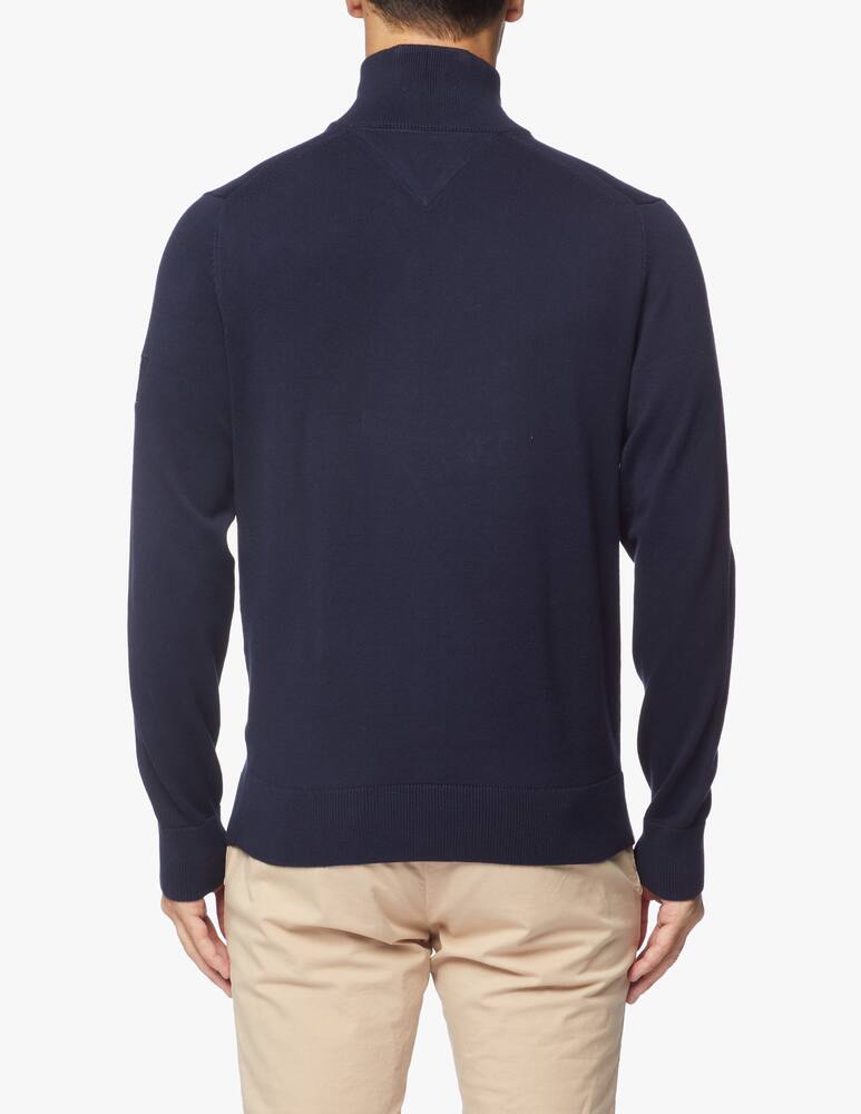 rinascente Tommy Hilfiger Global stripe half zip sweater