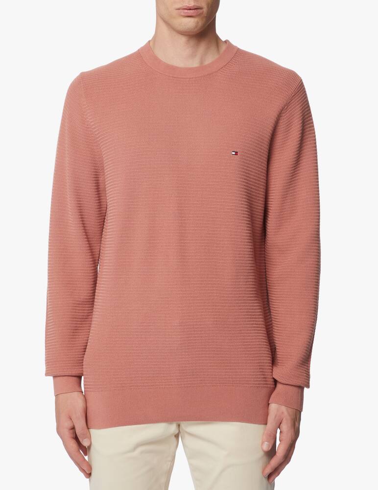 rinascente Tommy Hilfiger Maglione girocollo strutturato in cotone