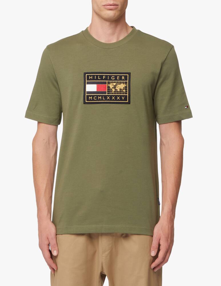 rinascente Tommy Hilfiger Maglietta girocollo flag mondo icon