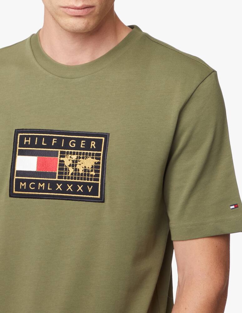 rinascente Tommy Hilfiger Maglietta girocollo flag mondo icon