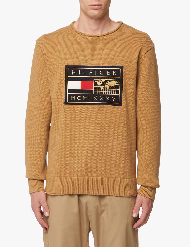 rinascente Tommy Hilfiger Maglione girocollo flag mondo icon