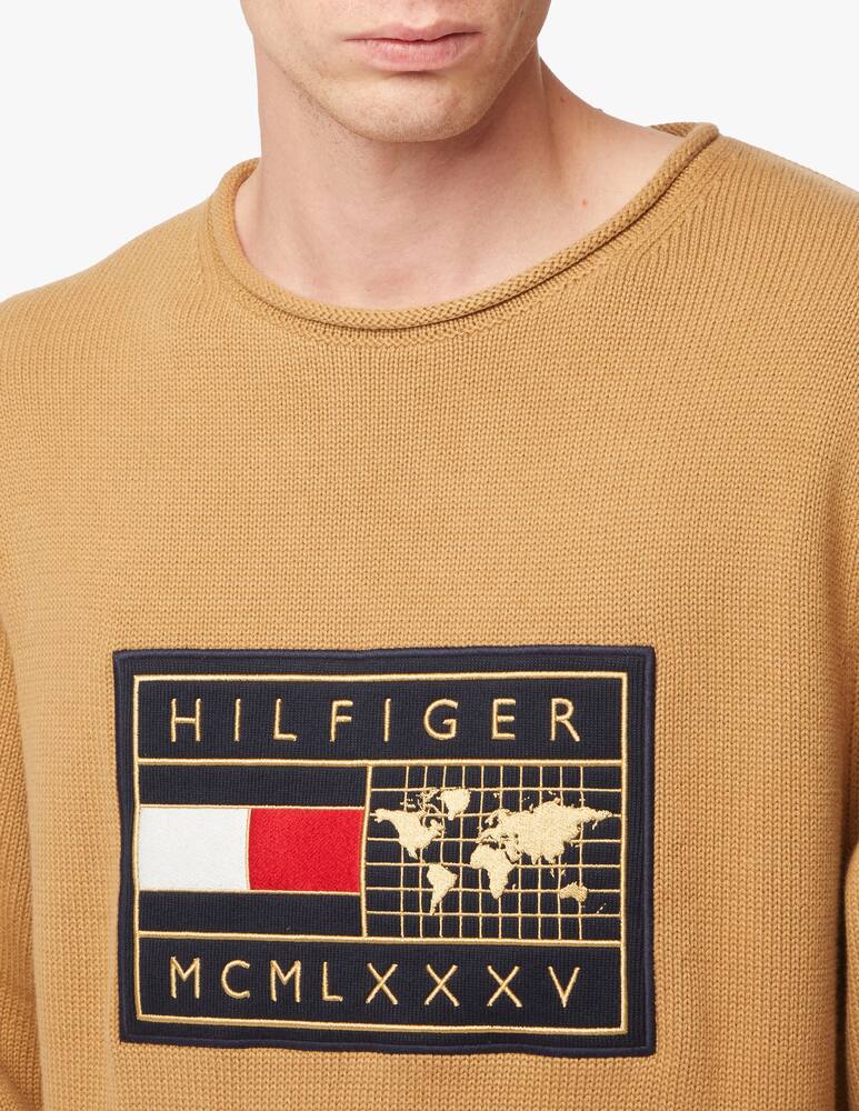 rinascente Tommy Hilfiger Maglione girocollo flag mondo icon