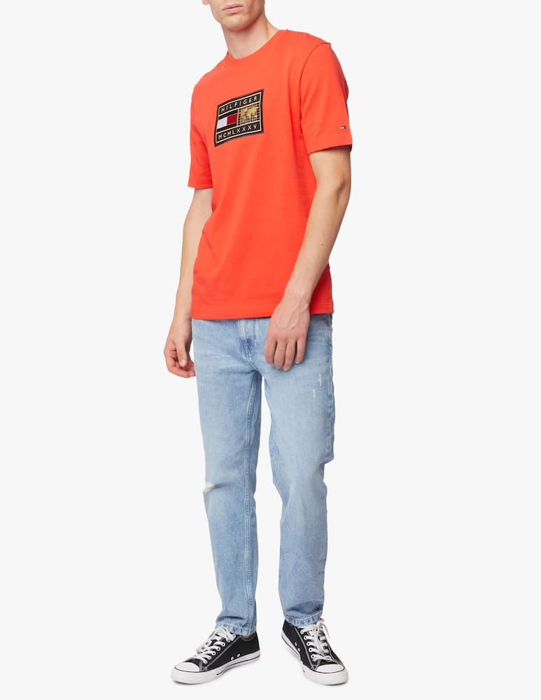 rinascente Tommy Hilfiger World flag icon t-shirt