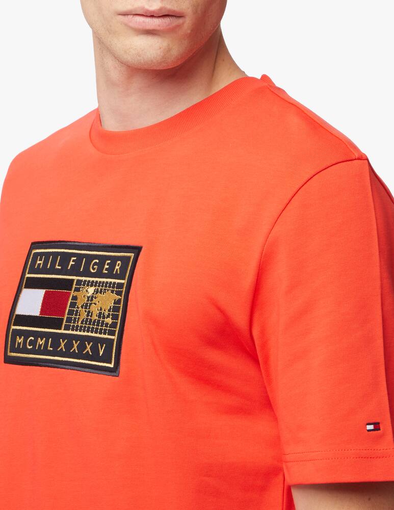 rinascente Tommy Hilfiger World flag icon t-shirt