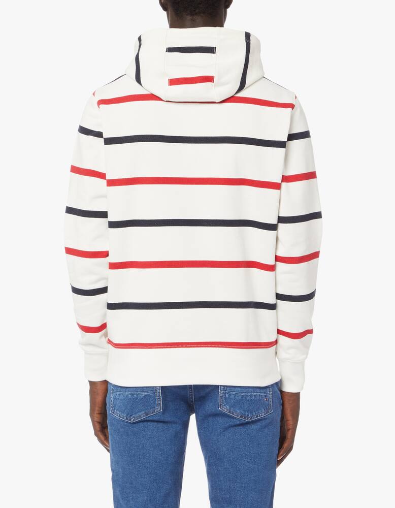 rinascente Tommy Hilfiger Felpa con cappuccio righe wavy flag