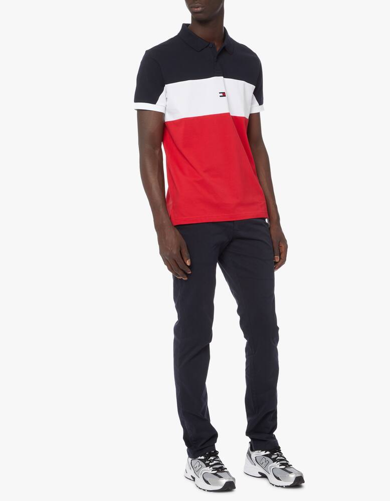 rinascente Tommy Hilfiger Polo manica corta color block