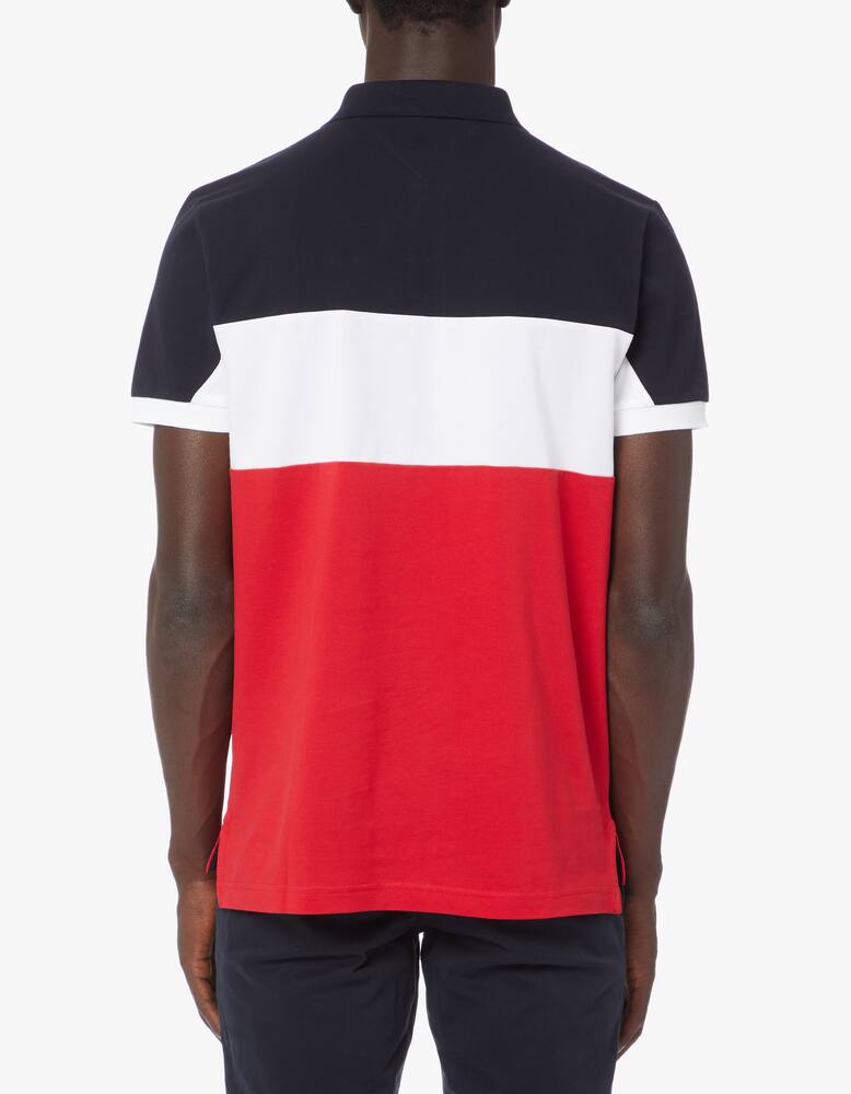 rinascente Tommy Hilfiger Polo manica corta color block