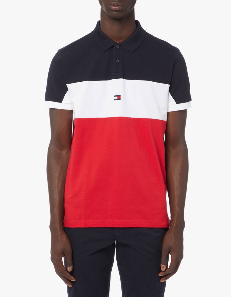 rinascente Tommy Hilfiger Polo manica corta color block