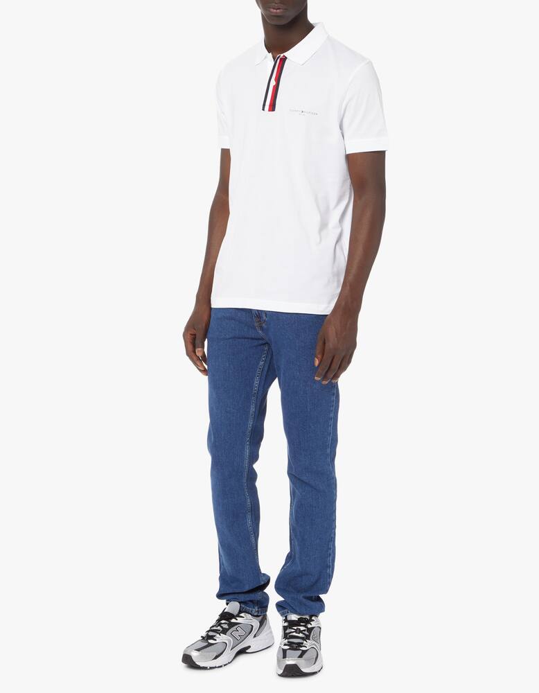 rinascente Tommy Hilfiger Global stripe short sleeve polo shirt