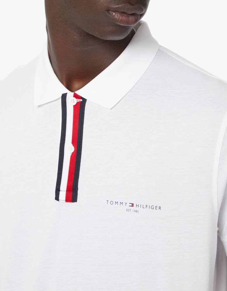 rinascente Tommy Hilfiger Global stripe short sleeve polo shirt