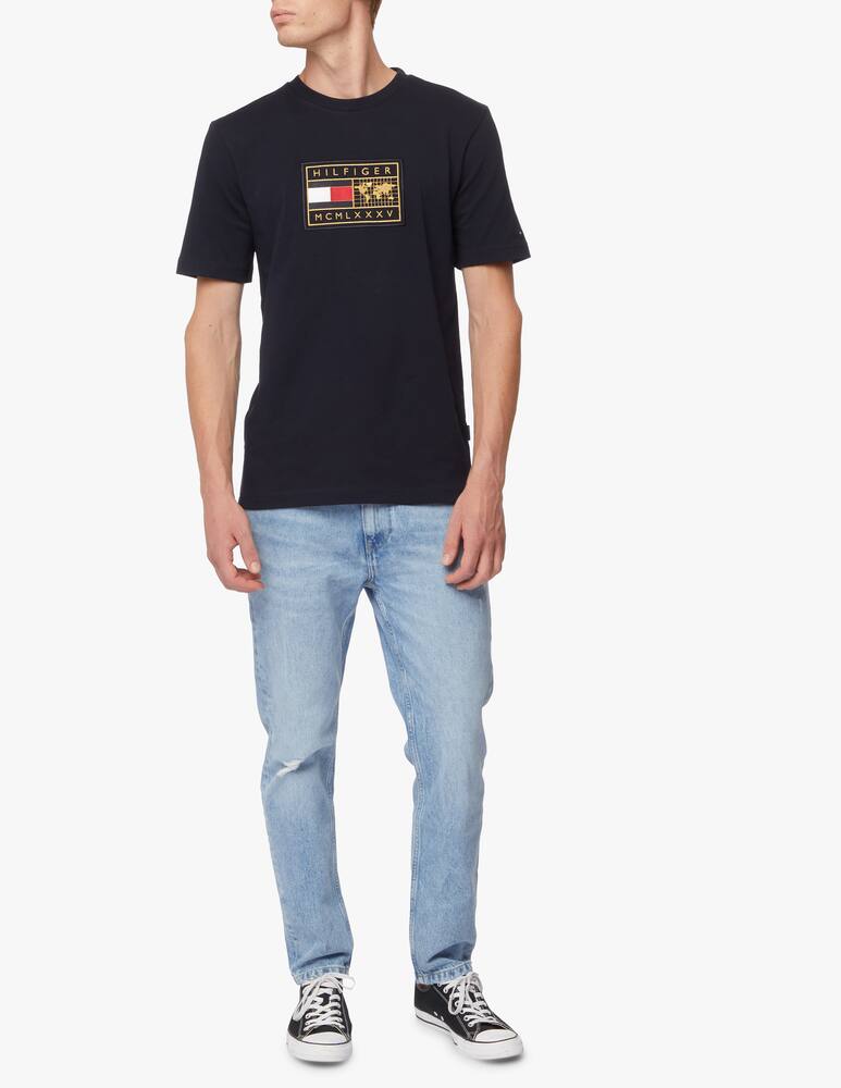 Tommy Hilfiger Maglietta girocollo flag mondo icon - immagine 2 Tommy Hilfiger Maglietta girocollo flag mondo icon - immagine 2