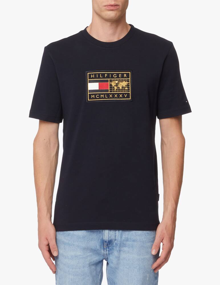 Tommy Hilfiger Maglietta girocollo flag mondo icon - immagine 4 Tommy Hilfiger Maglietta girocollo flag mondo icon - immagine 4
