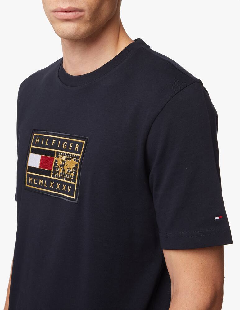 rinascente Tommy Hilfiger World flag icon t-shirt