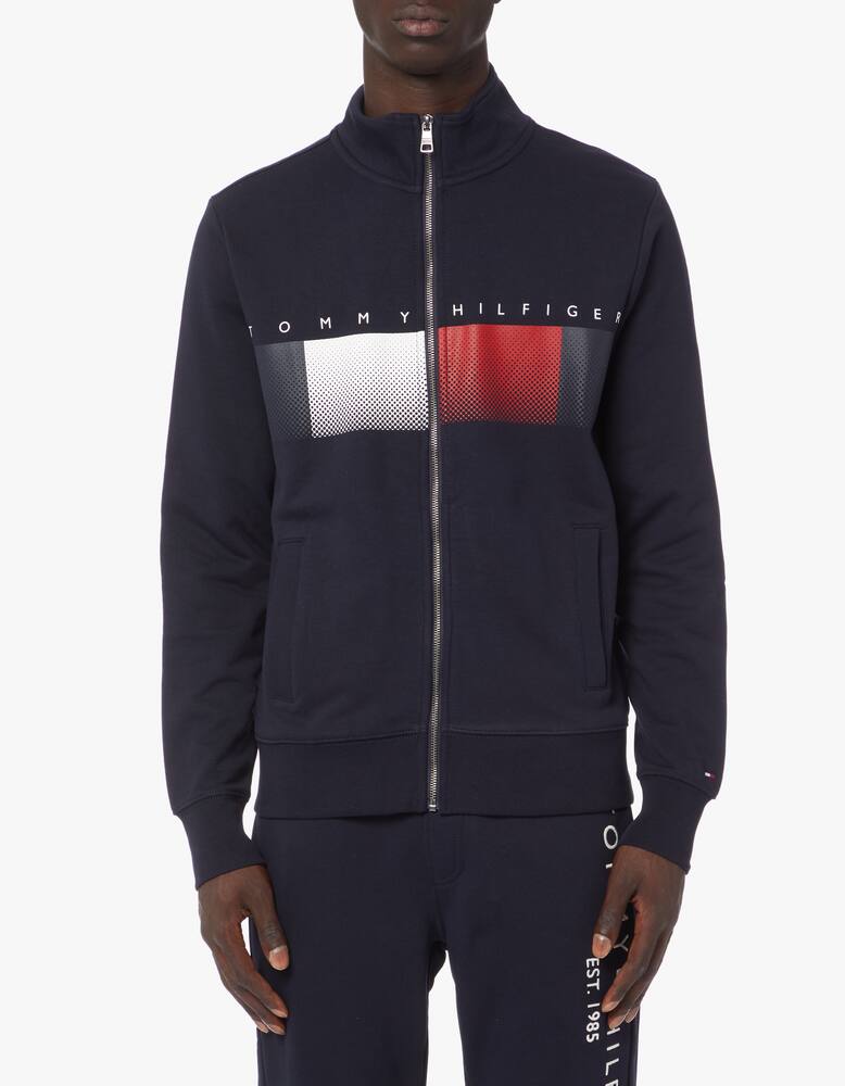 rinascente Tommy Hilfiger Felpa full zip degrade