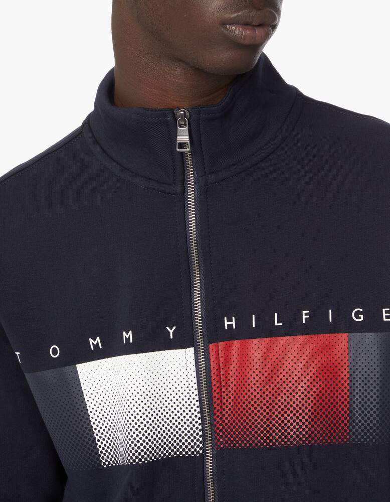 rinascente Tommy Hilfiger Felpa full zip degrade