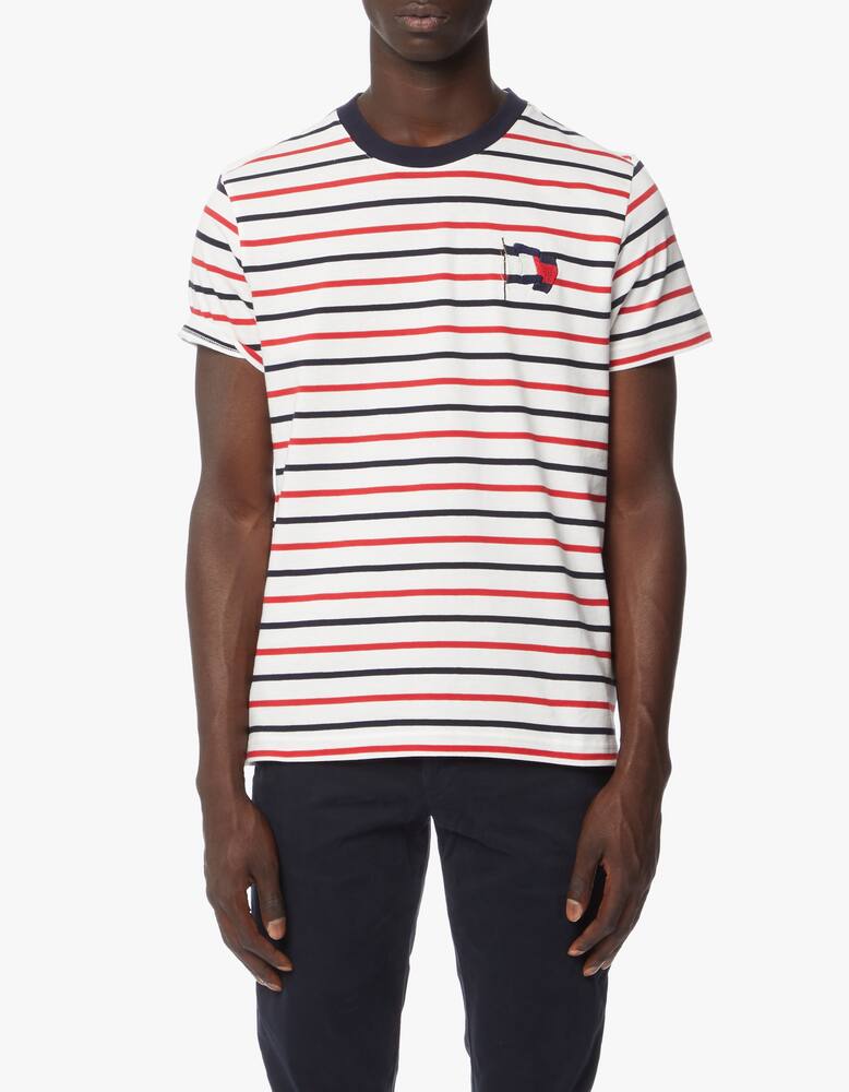 rinascente Tommy Hilfiger Maglietta girocollo righe wavy flag