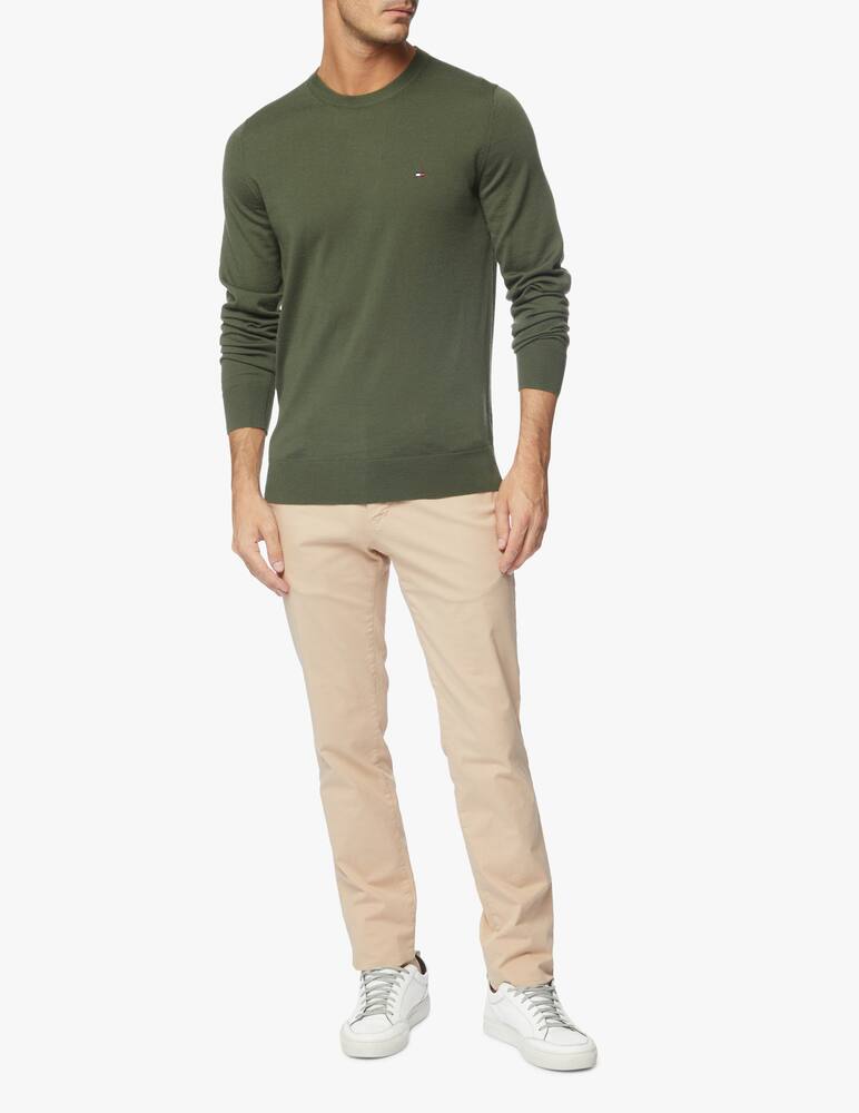 rinascente Tommy Hilfiger Merino wool roundneck sweater