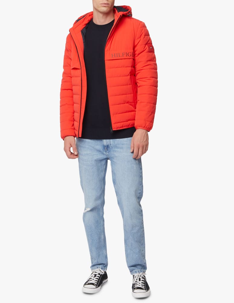 Tommy Hilfiger 200 gr stretch padded hooded jacket - picture 2 Tommy Hilfiger 200 gr stretch padded hooded jacket - picture 2