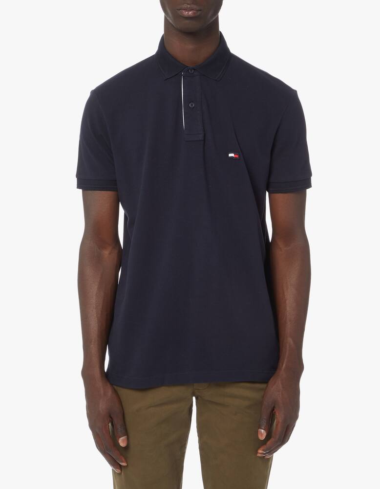 rinascente Tommy Hilfiger Wavy flag short sleeve polo shirt