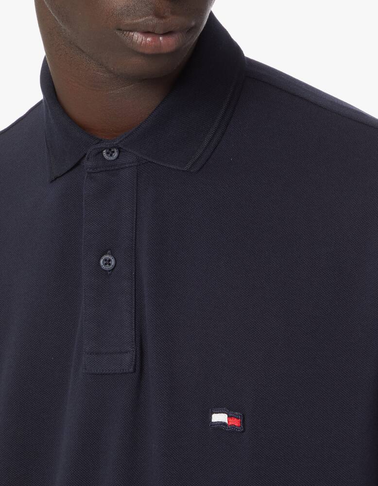 rinascente Tommy Hilfiger Wavy flag short sleeve polo shirt