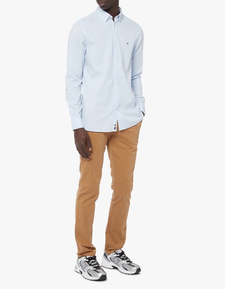 rinascente Tommy Hilfiger Camicia dobby manica lunga slim fit